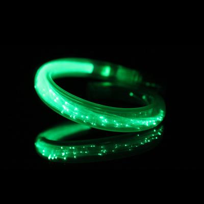 China Multi-Color LED Tube Bracelet With Fibers For Concert,Carnivals, Sporting Events, Party for sale