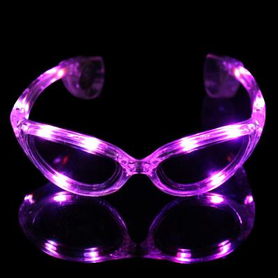 China Multi-Color Fashion LED Women Sunglasses For Concerts, Party, Night Clubs And More! for sale