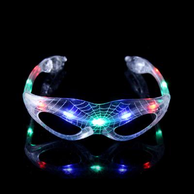 China Multi-Color Spider Man LED Glasses For Concerts, Party, Night Clubs And More! for sale