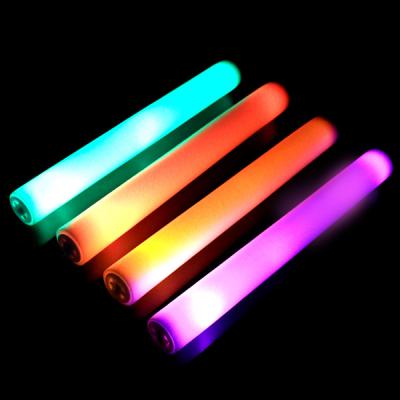 China Multi-Color LED Foam Stick For Concert, Party And Event, Christmas, Halloween Decoration, Birthday Celebration for sale