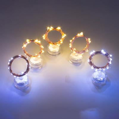 China CR2032 Powered Twist On/Off 2m 20 LED Submersible LED String Lights For Christmas, Party, Festival Decoraction for sale