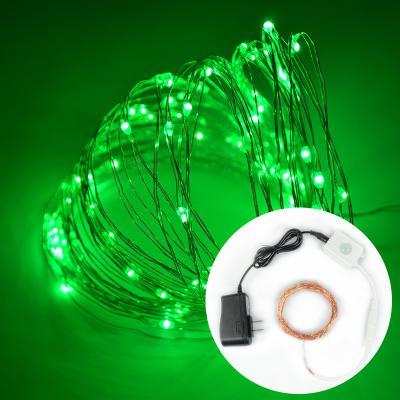 China 10m 100 LED  Multi-Color Intelligent Human Body PIR Sensor LED String Lights For Christmas, Party, Festival Decoraction for sale