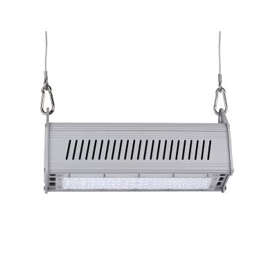 China 50W AC 100-240V Bridgelux 3030	5000-5500LM 2700-6500K LED Linear High Bay Light for sale