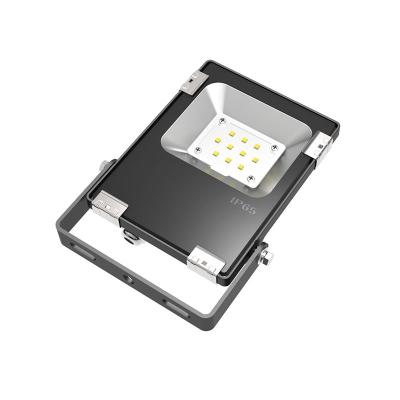 China 10W AC 100-240V Bridgelux 3030 1000-1100LM 2700-6500K LED Flood Light for sale