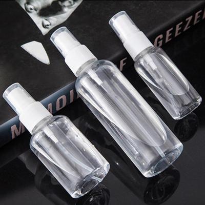 China Eco-friendly Recyclable Portable Pet Spray Body Mist Pump Toner Sprayer Plastic Small Body Mist Spray Bottle Cosmetic Packaging Plastic Bottle for sale