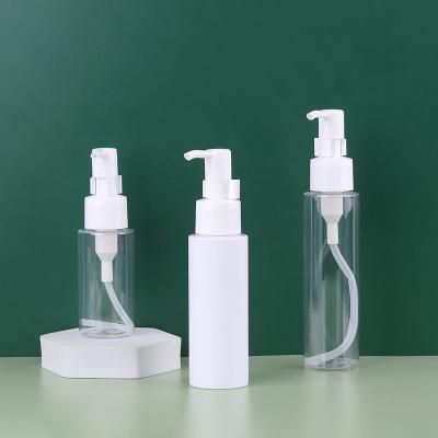 China Cosmetic Wholesale Plastic Bottles Manufacturer Making Machine Custom Small Clear Cosmetic Packaging Container Lotion Squeeze Bottle for sale