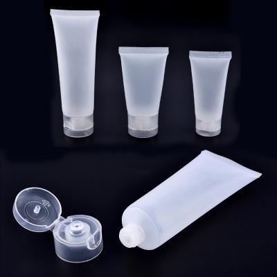 China Wholesale Empty Cosmetics Packaging Travel Sample Hose Plastic Tube Lotion Detergent Squeeze Facial Cleansing Bottle for sale