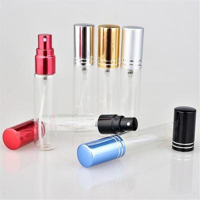 China High Qiality Hot Sale 10Ml 15Ml Round Clear Empty Spray Mini Glass Bottles Makeup Setting Perfume Packaging Tube Cosmetic Perfume Bottle for sale