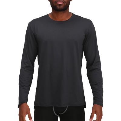 China Running Muttahida Majlis-e-Amal Yoga Sports T-Shirt Men Gym Long Sleeves Fitness Quick Dry Breathable Loose Breathable Solid Color for sale