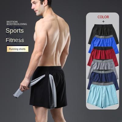 China QUICK DRY Nylon Plus Size Summer Mens Gym Fitness Fast Dry Board Custom Logo Men's Shorts, 2 in 1 Men's Shorts for sale