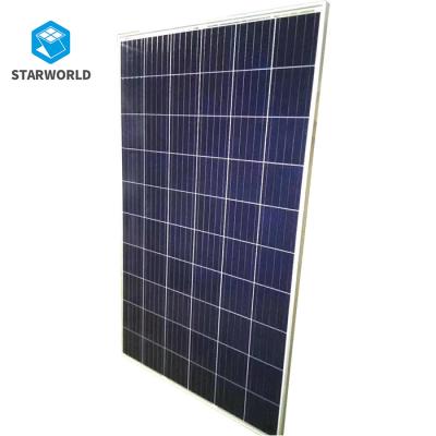 China 60 Raised Cell Solar Photovoltaic Module 280w Polycrystalline Solar Panel For Roof Tiles RSM60-6-280P for sale