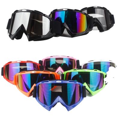 China Anti wind& sand& Sun Proof Sand Wind Sunglasses Retro Young Girls Ski Goggles Motorcycle Motocross for sale