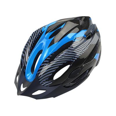 China Strong Adult Carbon Bike Helmet Carbon Fiber Texture Bike Riding Helmet Mountain Bicycle Helmet for sale