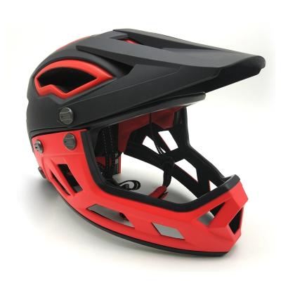 China Strong Ready To Board New Design Downhill Cycling Helmets Adult BMX MTB Trail Dirt Bike FULL FACE Helmet for sale