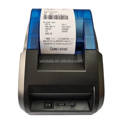 China 58mm POS Printer Newest Design Top Quality Handheld Black and White Thermal Bill BT Blue Tooth Printer for sale