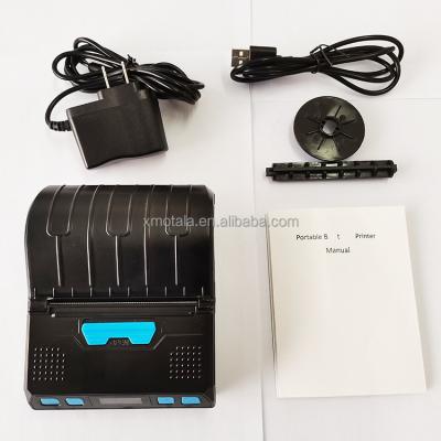 China Black 3 Inch Thermal Printer Bt Connected With Phone And Computer Stickers And Wireless Receipt Printer for sale