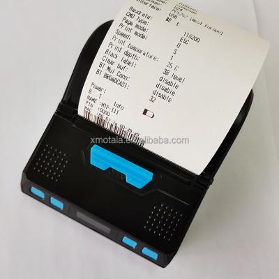 China Black Wireless Phone Printer 3 Inch Support Barcode And Receipt To Print Wifi POS Thermal Printer for sale