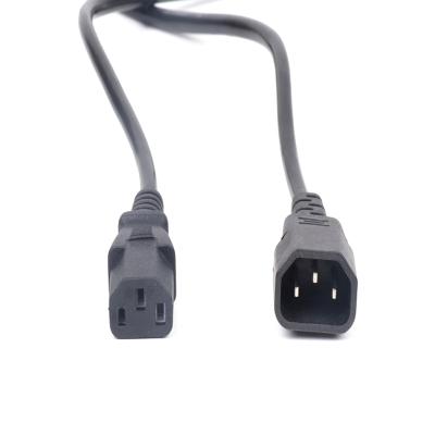 China PVC oxygen-free copper extension cord for AC power cord for factory direct sales wiring C13/C14 AC charging cable for sale