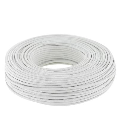 China High temperature resistant250C 0.75mm silicone wire fiberglass woven fiberglass woven insulation heating rubber braided wire for sale