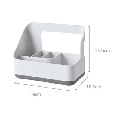 China Manufacturing Sustainable Factory Various Kitchen Plastic Sink Cart Sponge Holder With Drain Pan for sale