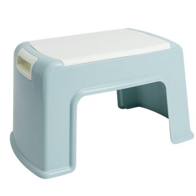 China Easy Clean Toddler Step Stool Tools For Kids Safety Toilet Training Stools Sturdy Non-Slip Slip Resistant Baby Step Stools for sale