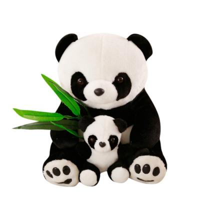 China Plush Wholesale Customized Bamboo Panda Doll Panda Plush Toy Participation for sale