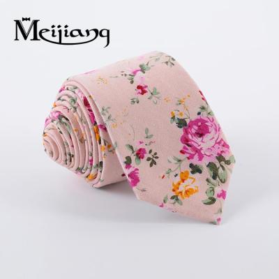 China FOR MEN CLOTHING Modern Popular Hot Sale Mens Cotton Floral Flower Tie Beautiful for sale