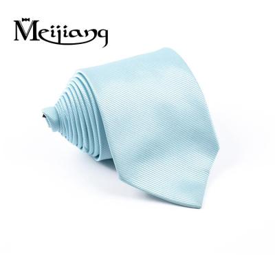 China Custom Royal Blue Silk Jacquard Woven Fashion Tie Ties for sale