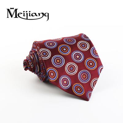 China Comfortable Custom Printing Silk Jacquard China Supplier Tie for sale