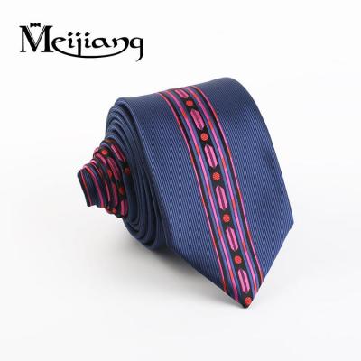 China Jacquard wholesale hot sale fashion colorful unique tie for sale