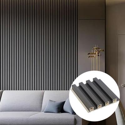 China JIUYIXING Factory Price Waterproof+ECO-Friendly JIUYIXING Factory Price Wall Cladding Panels Interior Decoration Classic Wood Plastic Composite Panel for sale