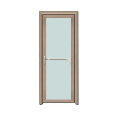 China JIUYIXING Waterproof Popular Top Selling Design Top Selling Soundproof Aluminum Alloy Tempered Glass Bathroom Narrow Door for sale