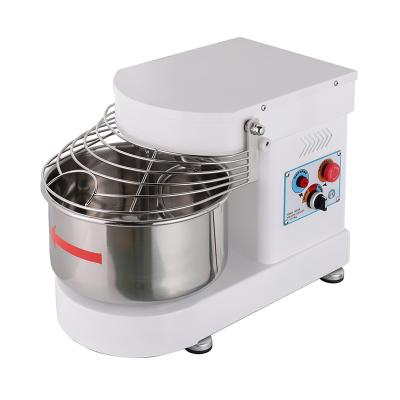 China Snack Factory Commercial Bread Dough Mixer 7L Stainless Steel 750w Spiral Dough Mixer In Stock for sale