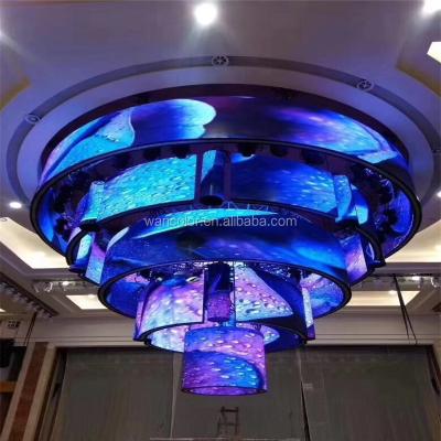 China Wholesale Price P2.5 Indoor Indoor Soft Led Module Price P2.5 Super Flexible Led Display Module For Round Shape Led Display for sale