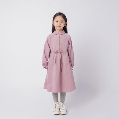 China Marc&janie Viable Girls Autumn Cotton Corduroy Peter Pan Collar Dress Baby Toddler Girls Dresses 221567 for sale