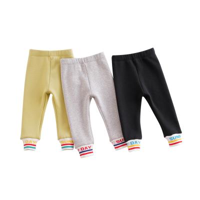 China Spring Autumn Girls High Elastic Fleece Leg Warmers marc&janie 221330 Kids Fashion Cute Daily Casual Pants for sale