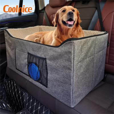 China Amazon Kennel Dog Kennel Pet Car Seat Comfortable Portable Waterproof Moving Pet Safe Seat for sale