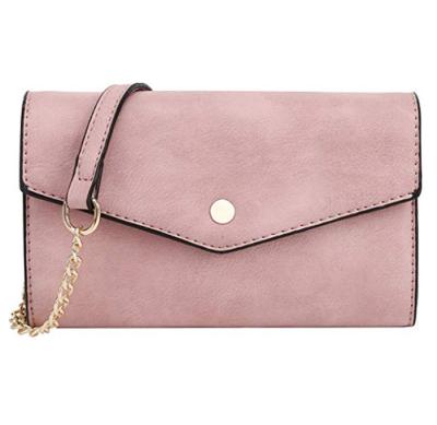 China Women Jelly Sh Transparent Cross Body Shoulder Bag Fashion Body Clutch Envelope Bag Factory Cross Leather Female Long Chain Wallet for sale