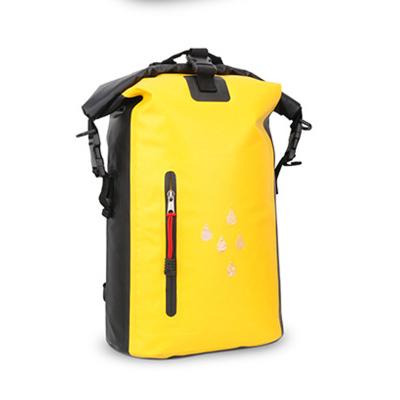 China Outdoor Waterproof TPU PVC Sports Waterproof Bag For Camping Tarp Hiking Heavy Duty Rolling Top Backpack For Swimming for sale