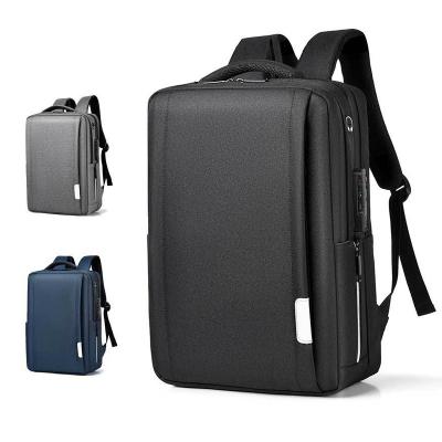 China With USB Wholesale 17.3 Inch High School Oxford Student Backpack For Laptops Men Business Shoulder Bag for sale