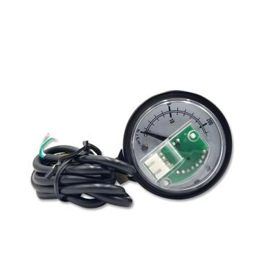 China 5v lpg fuel pressure gauge lpg gas pressure gauge black steel standard size for sale