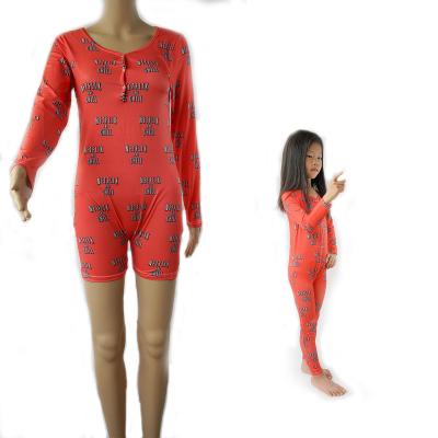 China PJ Kids Frontell One Piece Mommy and Me QUICK DRY Pijama Family Onesie Netflix and Cold Onesie For Sale for sale