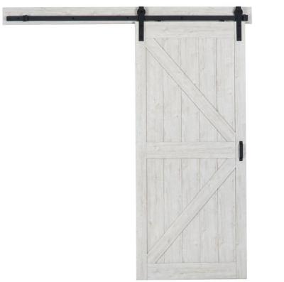 China Sound Insulation Barn Doors sliding modern shaker style barn door for sale