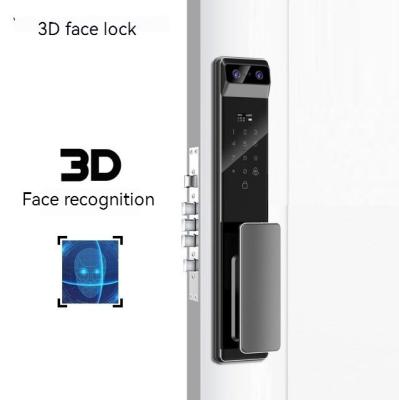 China 40-120mm Face Recognition Door Lock Digital Smart Locks For Home for sale