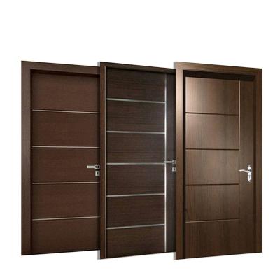 China Waterproof eco-friendly door wooden interior door in the door mahogany exterior wooden folding door for sale