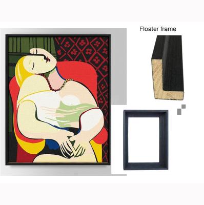 China New Classical/Postmodern Picasso Painting Artwork With Frame Abstract Hotel Wall Art Decoration for sale