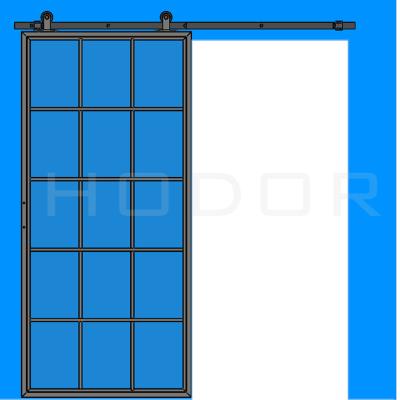 China HODOR SG14 Decoration Glass Door Fittings with 15 Grids for Sliding French Door for sale