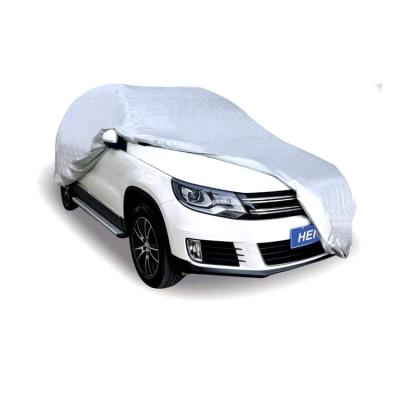 China Factory Price Polyester Car Cover Waterproof Folding Waterproof Fabric 100% Safety Cover for sale