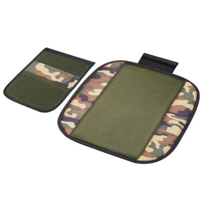 China Camouflage Factory Camouflage Multifunctional Car Seat Cover with Storage Phone Bag for sale