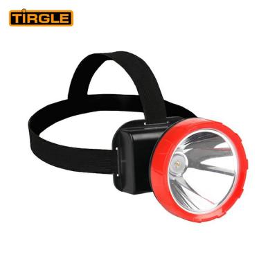 China Head lamp waterproof lithium rubber tapping multifunctional plastic rechargeable led headlight for rubber tapping farmer for sale